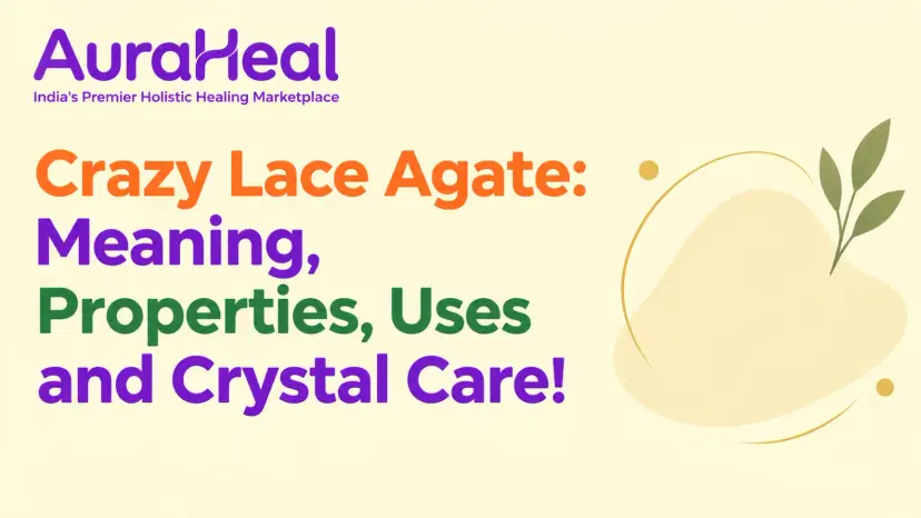 Crazy Lace Agate: Meaning, Properties, Uses and Crystal Care