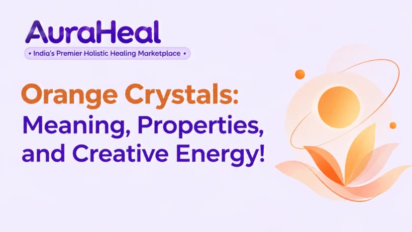 Orange Crystals: Meaning, Properties, and Creative Energy!