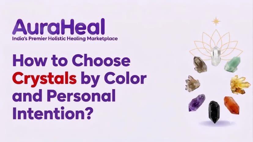 How to Choose Crystals by Color and Personal Intention?