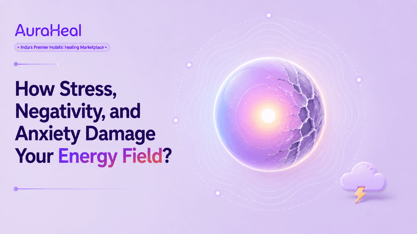 How Stress, Negativity, and Anxiety Damage Your Energy Field?