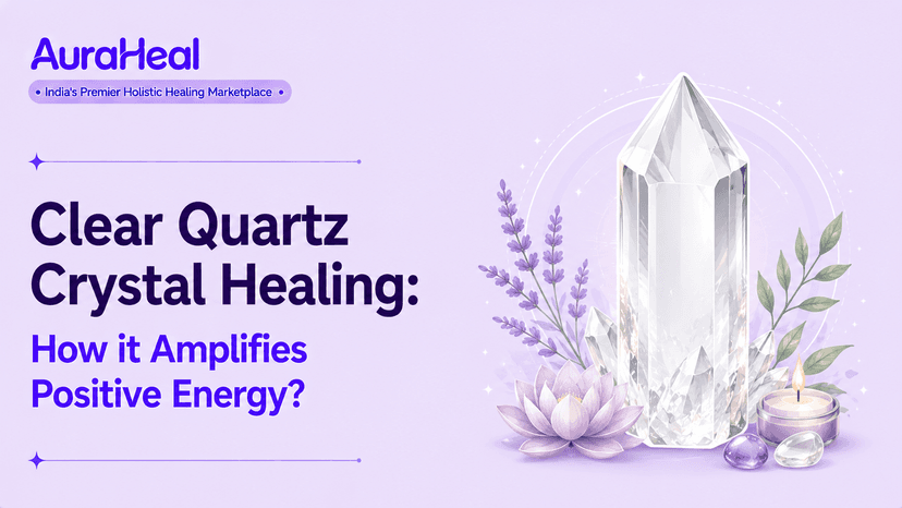 Clear Quartz Crystal Healing: How it Amplifies Positive Energy?