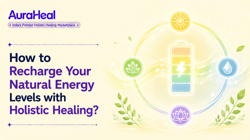 How to Recharge Your Natural Energy Levels with Holistic Healing?
