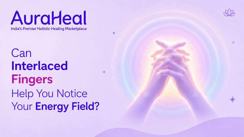 Can Interlaced Fingers Help You Notice Your Energy Field?