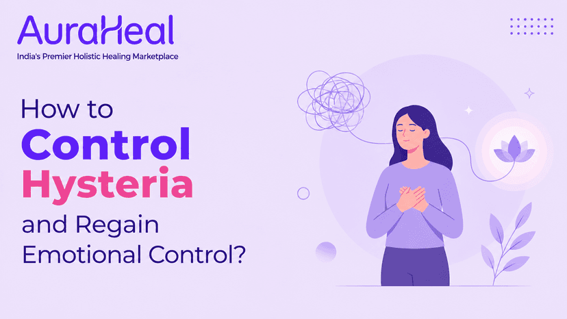 How to Control Hysteria and Regain Emotional Control?