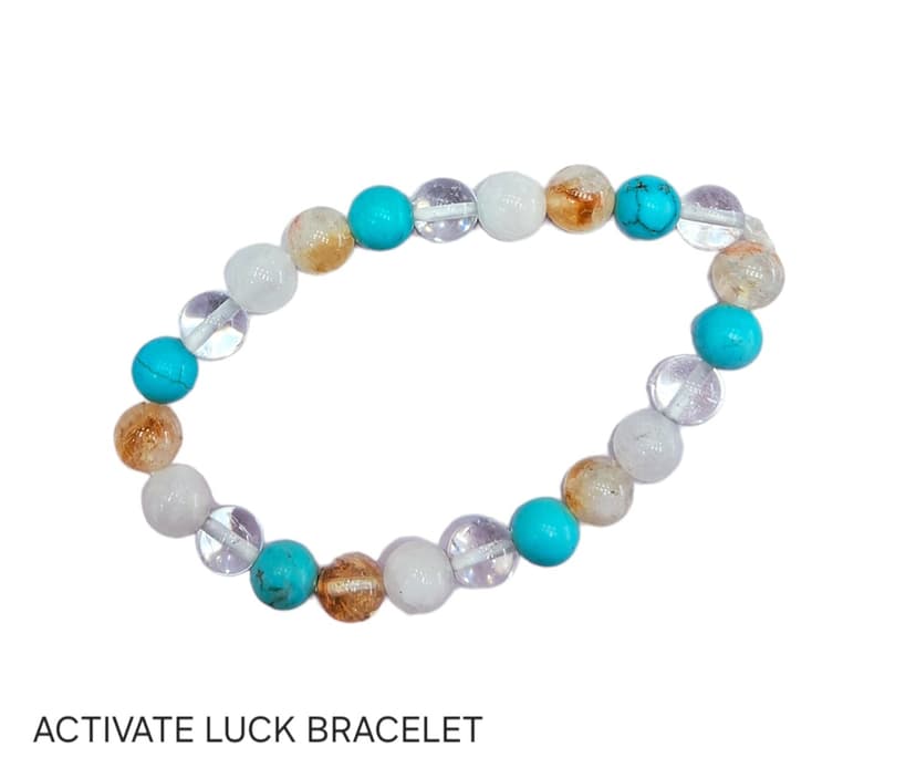 Activate Luck Crystal Bracelet Opportunity & Alignment Energy