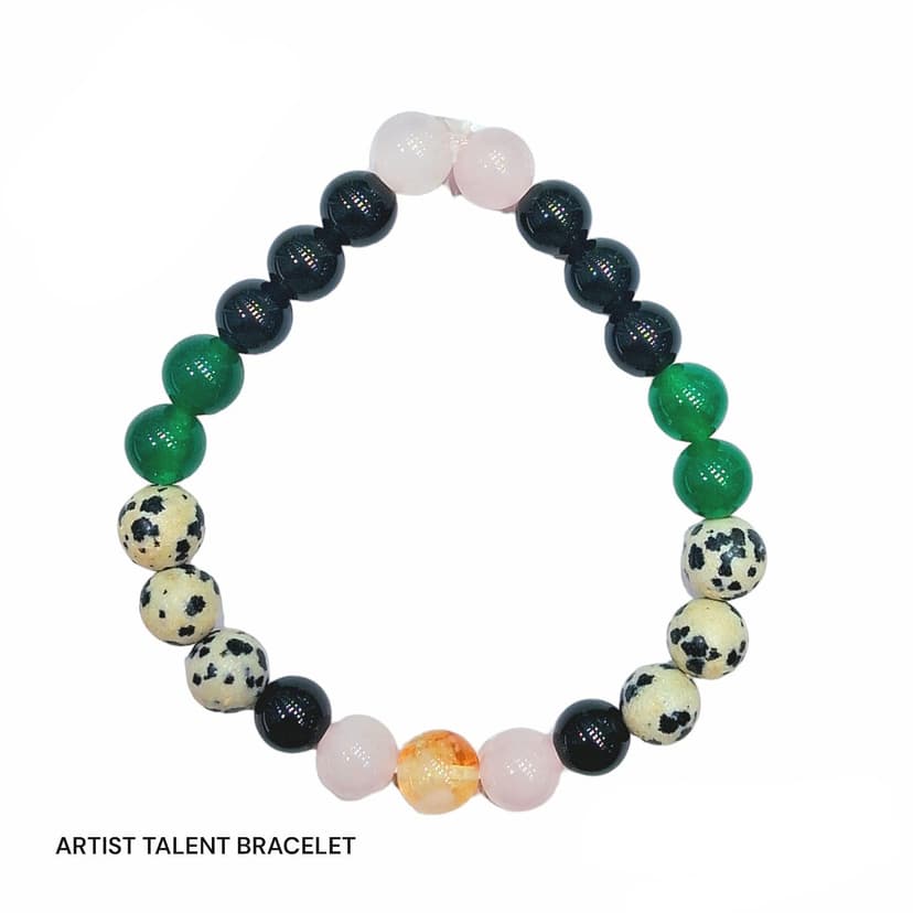 Artist Talent Crystal Bracelet Creativity & Expression Energy